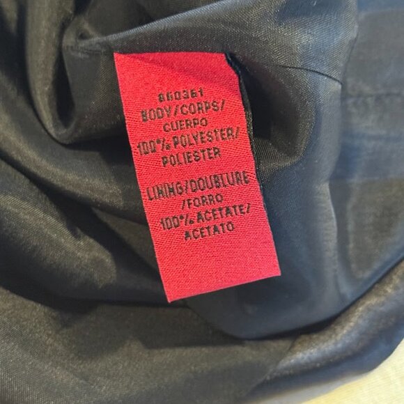 JS Collections Black Floral Satin Dress - Size 8 - NWT - Picture 10 of 10